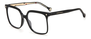 Designer Women Carolina Herrera Eyeglasses: CH OO11 -Black- SpecSMART Eye Clinic (Diagonal View)